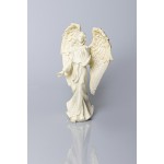 Engel linke Hand erhebend